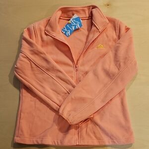 Women's Pink Fleece Utility Jacket